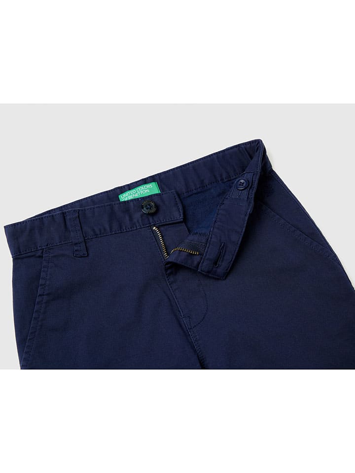Benetton Chino in Dunkelblau günstig kaufen