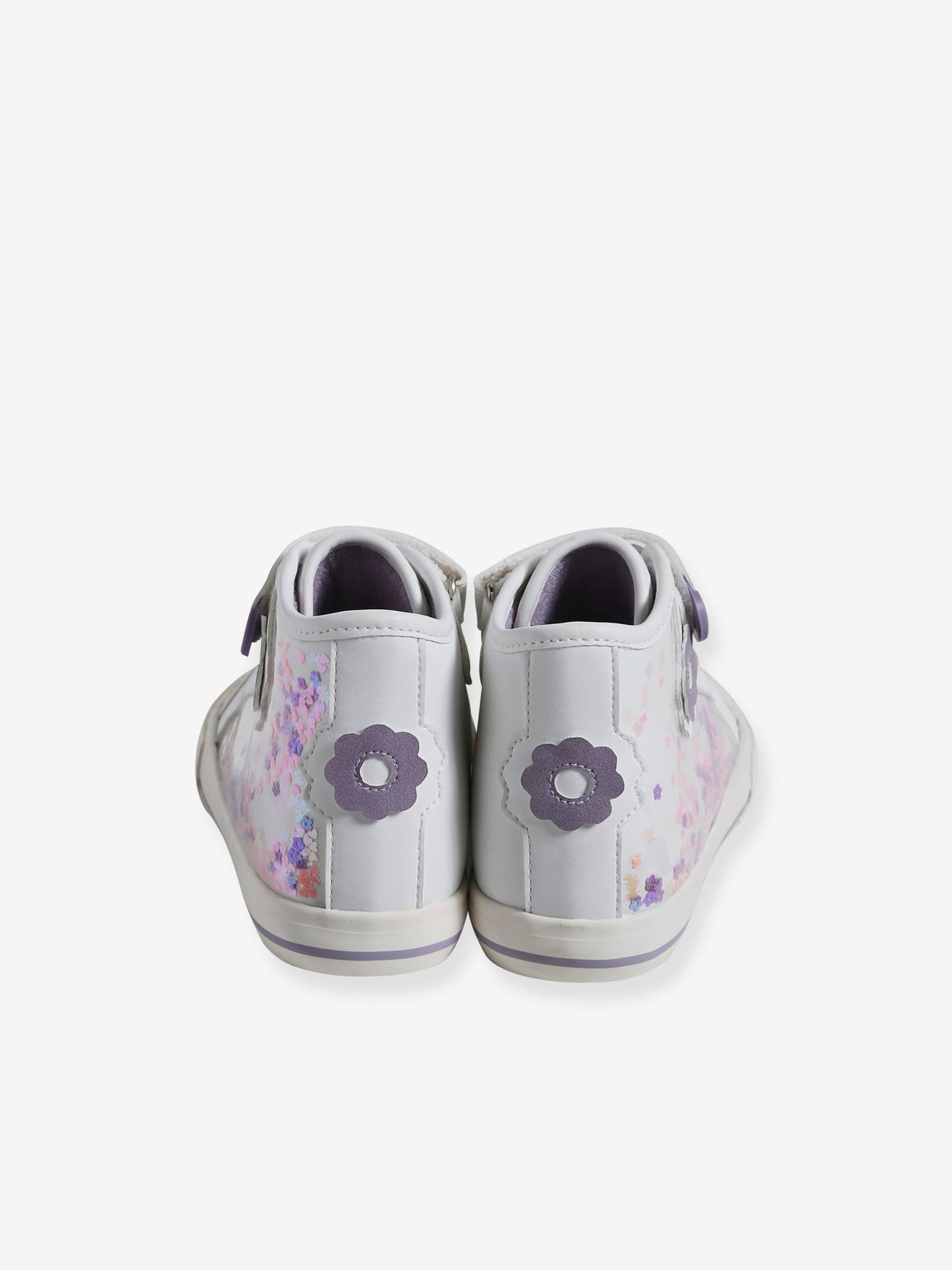 Vertbaudet Mädchen Sneakers mit Anziehtrick - weiß