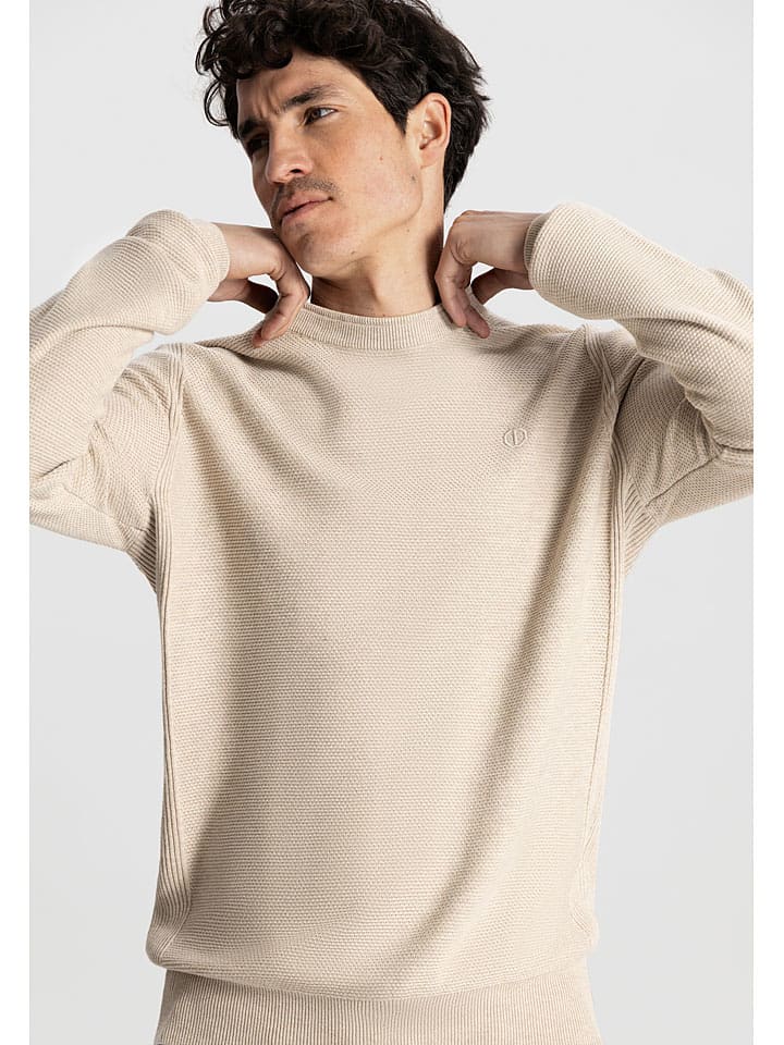 DSTREZZED Pullover in Creme günstig kaufen