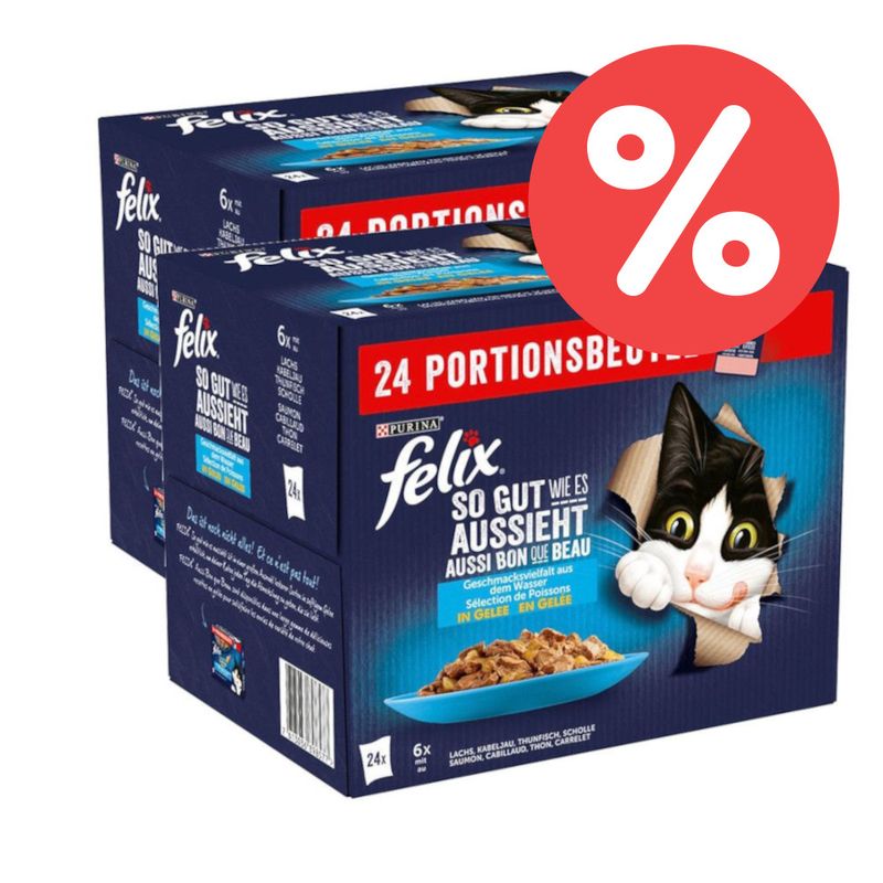 Sparpaket Felix So gut wie es aussieht 48 x 85 g