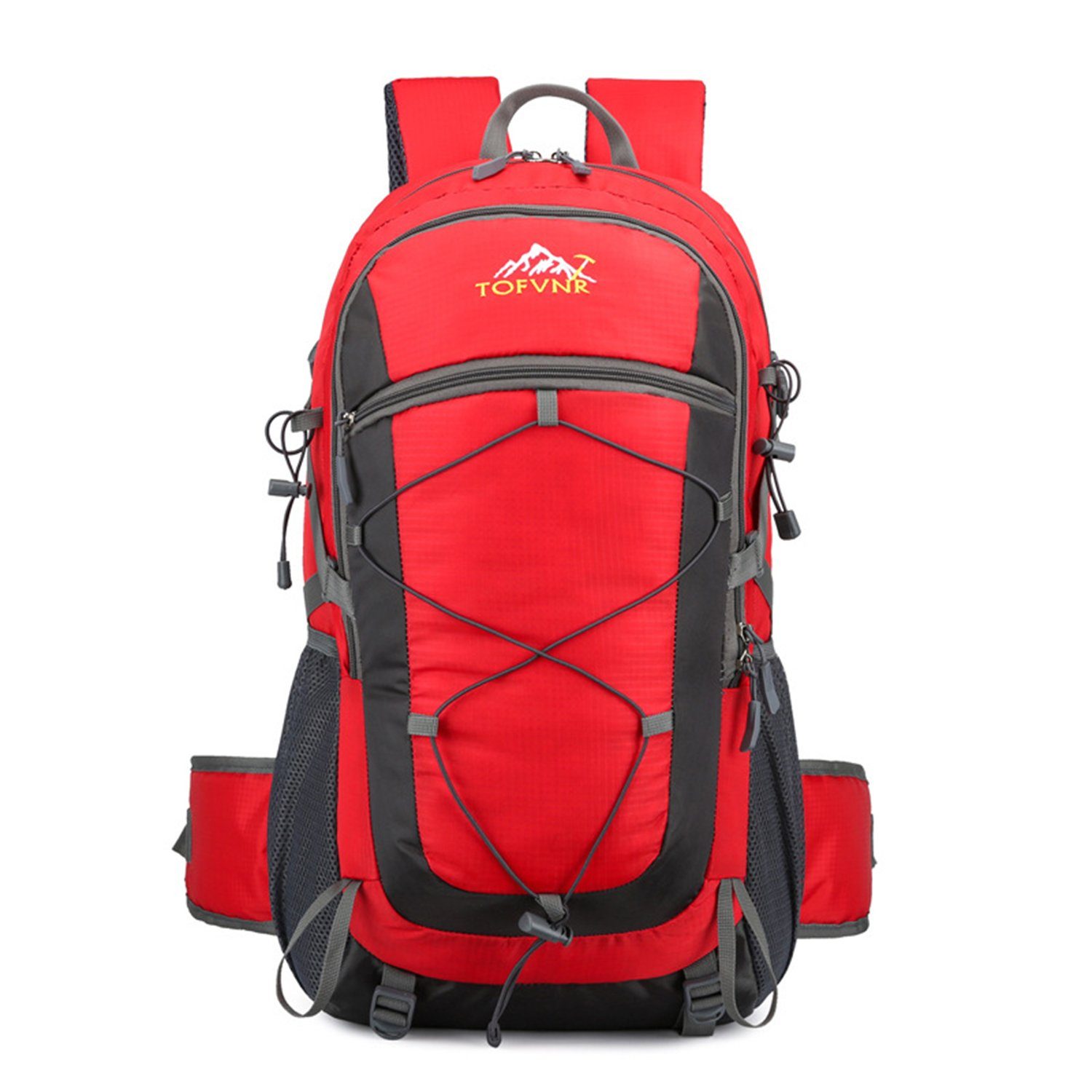 Vicbuy Wanderrucksack 36-55L Trekkingrucksack, Herren/Damen Wasserdichter Rucksack (Reiserucksack, Schulrucksack, Outdoorrucksack mit Gummibänder), für Wandern, Trekkingstöcke, Klettern, Bergsteigen