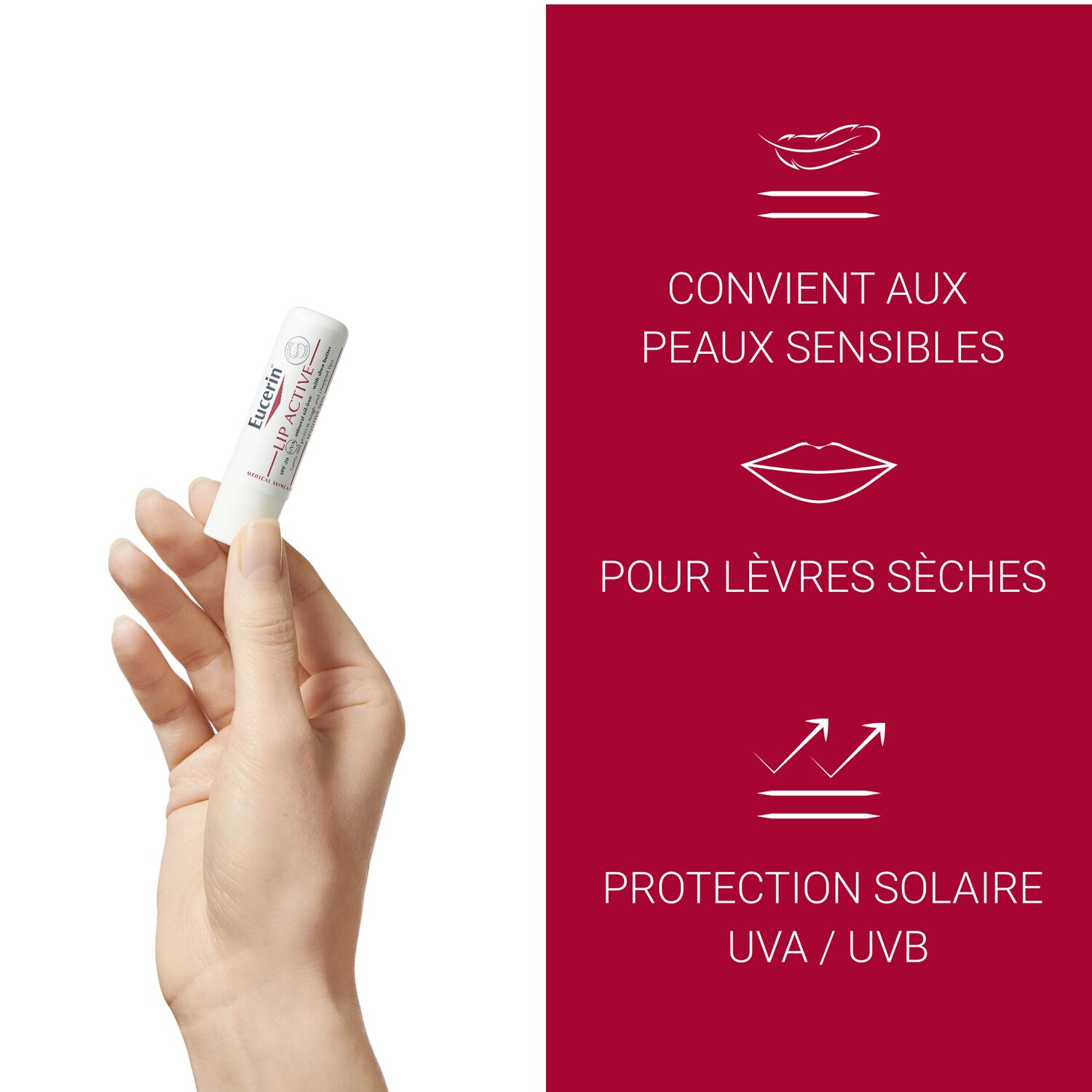 Eucerin Lip Active SPF20 Soin des Lèvres