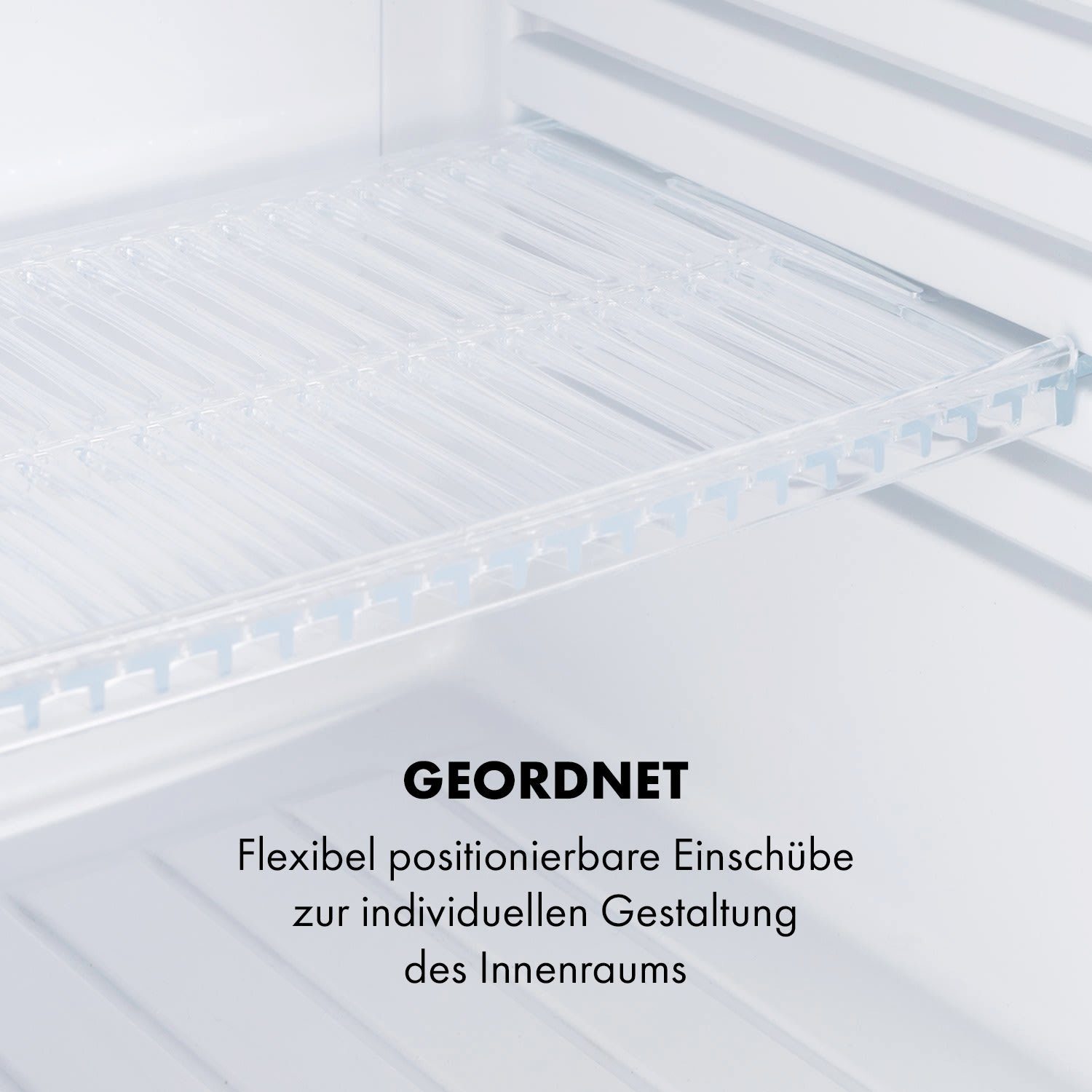 Klarstein Table Top Kühlschrank HEA-HappyHour-24Wht 10035241A, 47 cm hoch, 38 cm breit, Hausbar Minikühlschrank ohne Gefrierfach Getränkekühlschrank klein