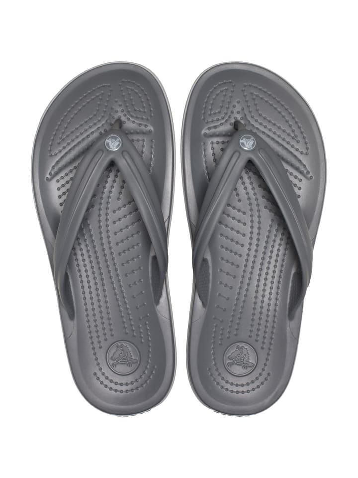 Crocs Freizeitschuhe Crocband Flip in grau günstig kaufen