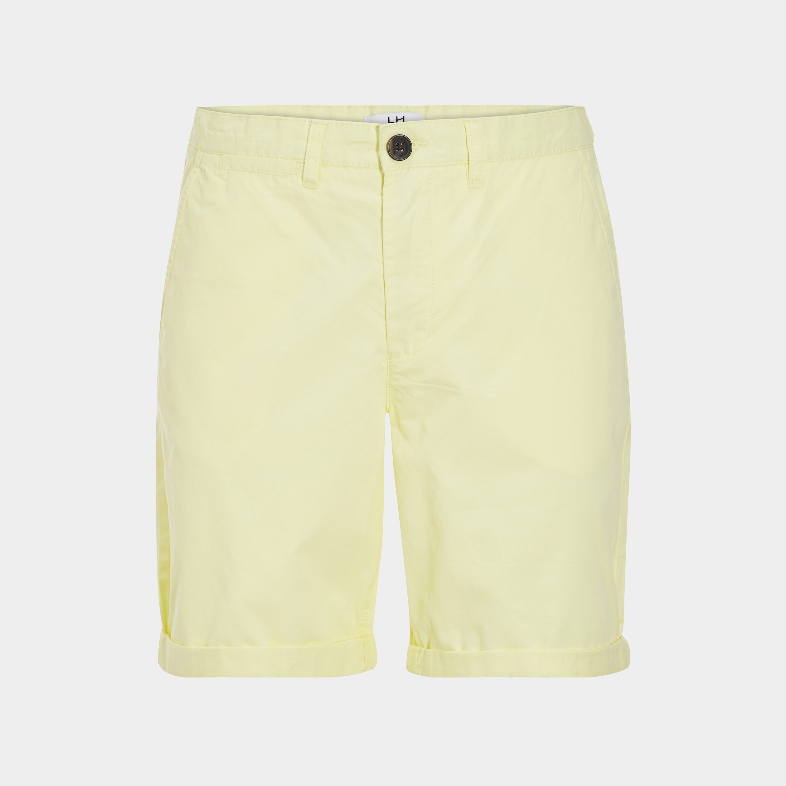 Bermuda chino regular jaune clair homme | La Halle