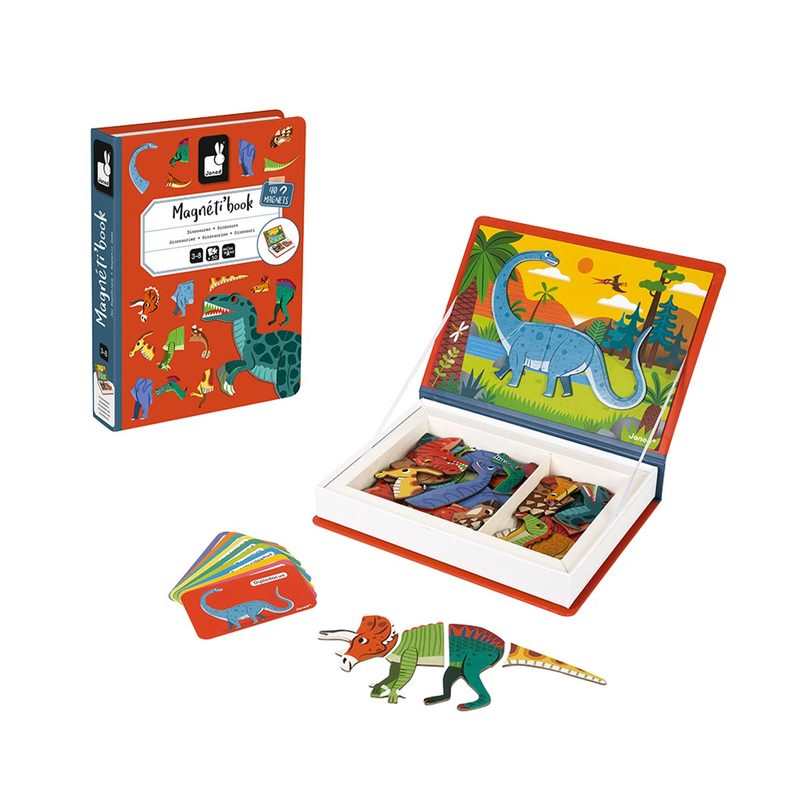 Magneti'book dinosaures Janod