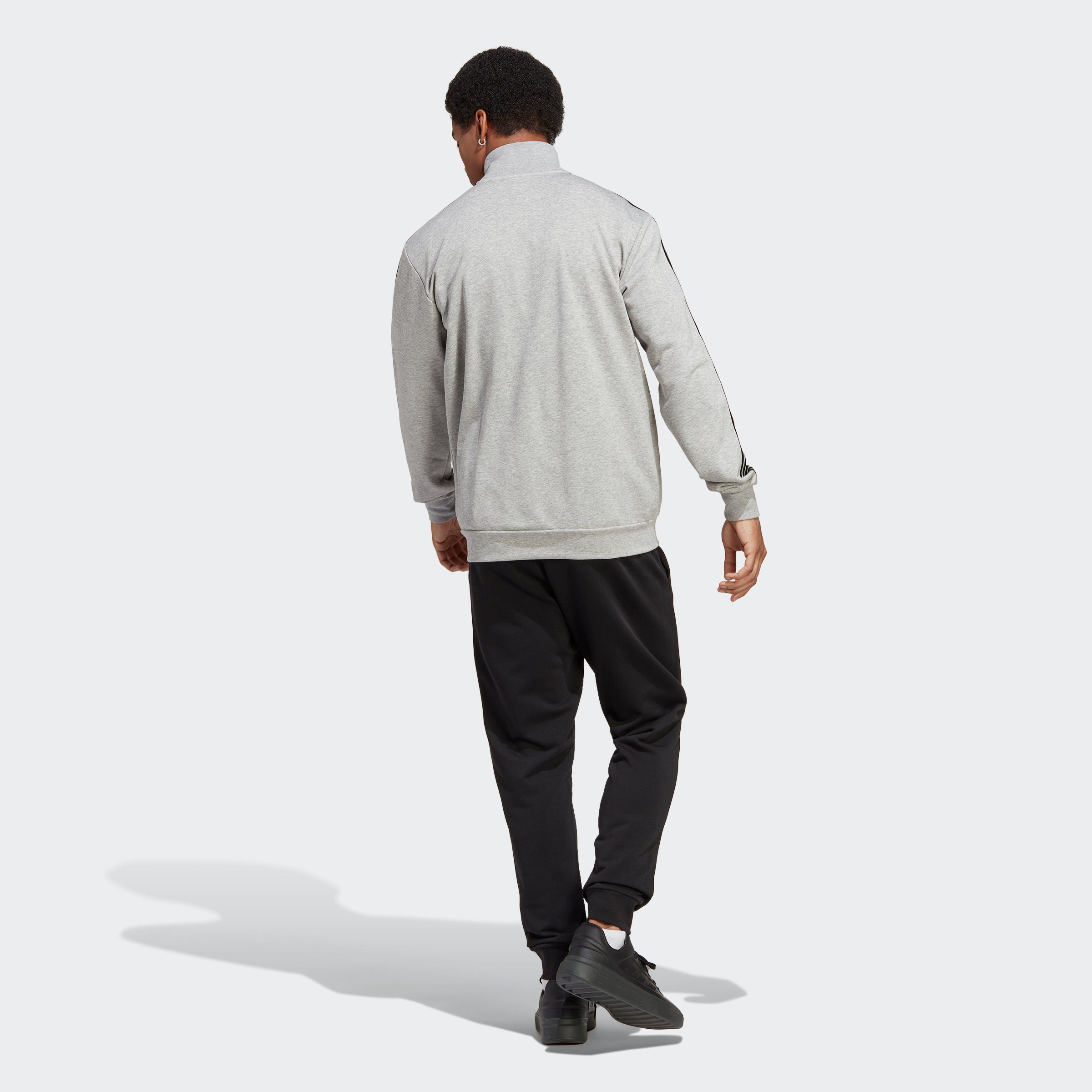 adidas Sportswear Trainingsanzug BASIC 3-STREIFEN FRENCH TERRY (2-tlg)
