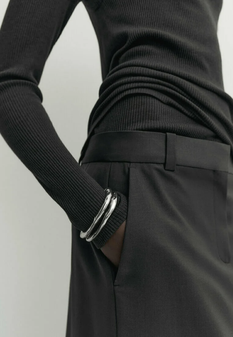 Massimo Dutti TAILORED - Falda larga