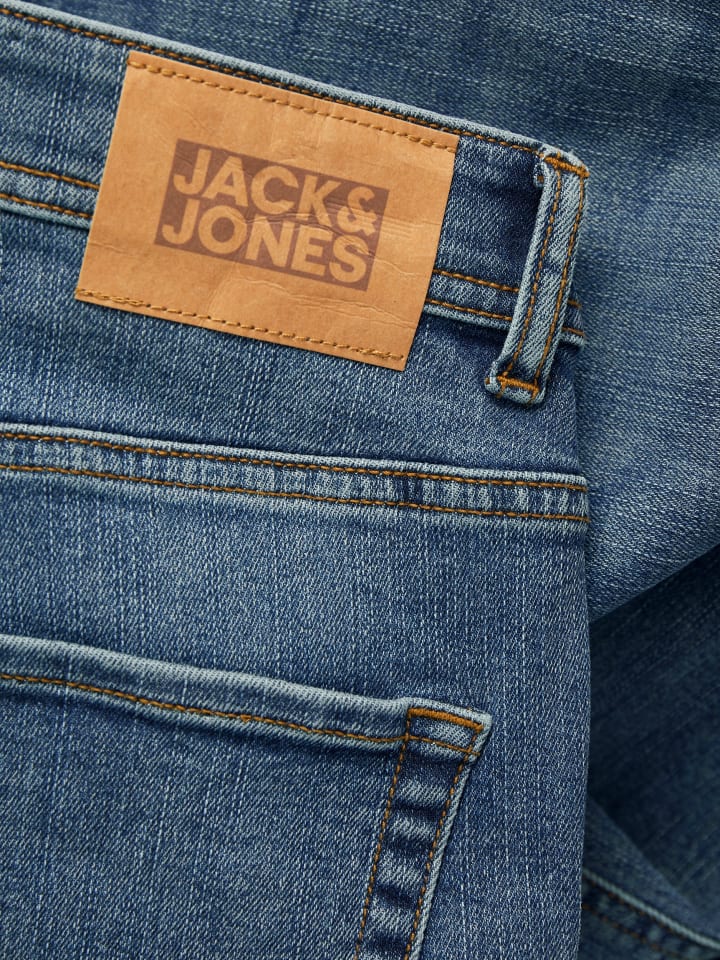 JACK & JONES Junior Jeans JJICLARK regular in blue denim günstig kaufen