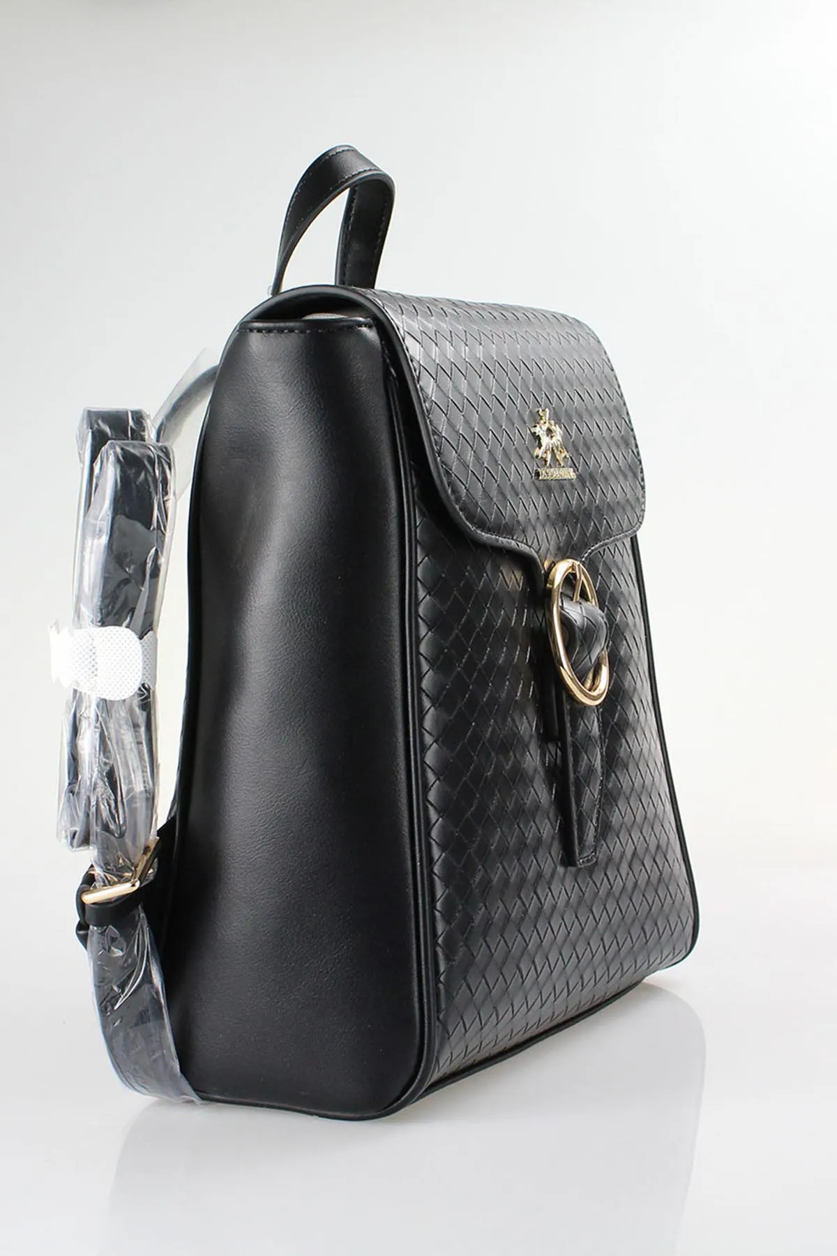 La Martina  Rucksack Damen/Mädchen SCHWARZ