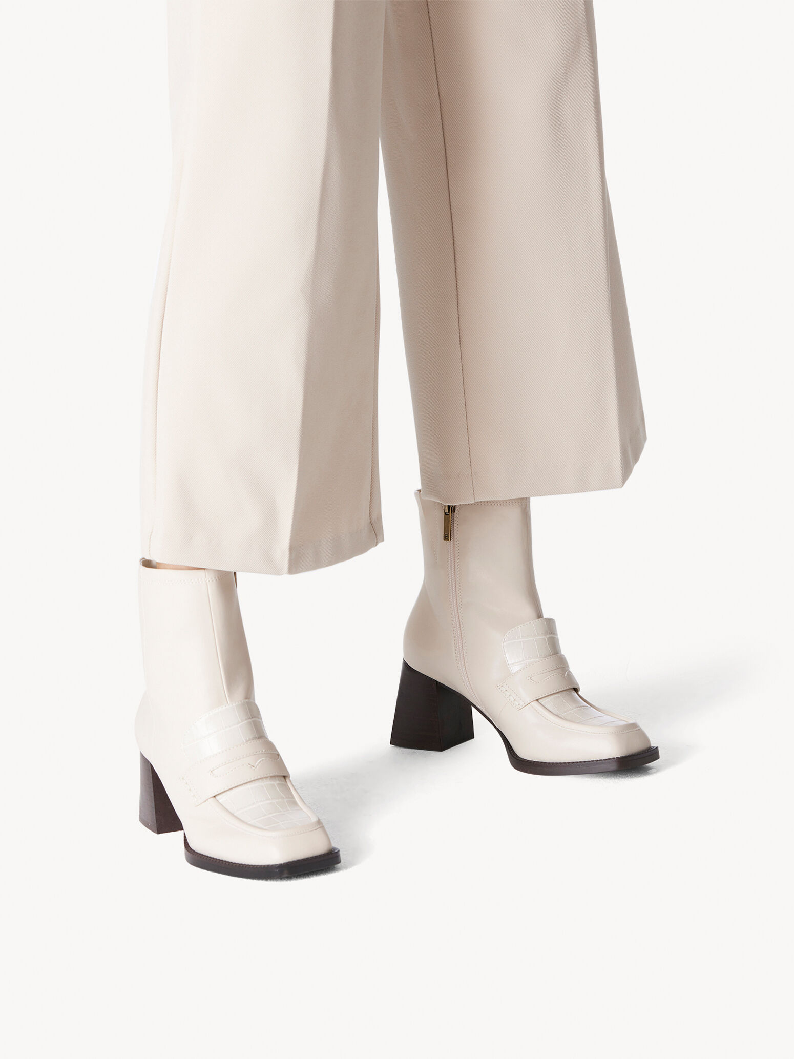 Bottine - beige
