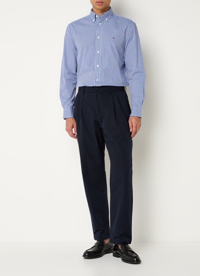 Cămașă în carouri Tommy Hilfiger TH Flex Regular Fit.