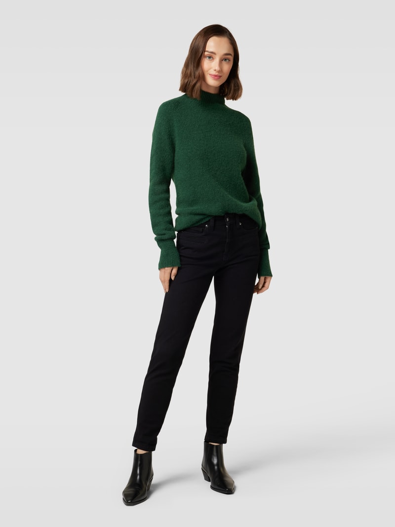 Jeans mit 5-Pocket-Design Modell 'PEARLIE' in schwarz