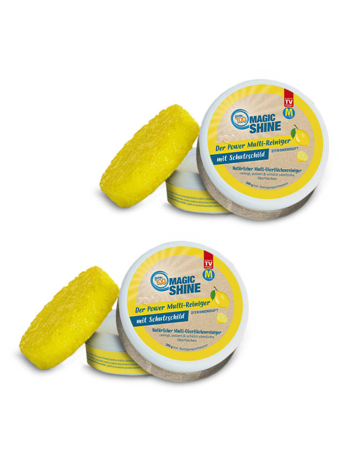 Pure100 Pure 100 Multi-Oberflächenreiniger MagicShine in Gelb günstig kaufen onesize