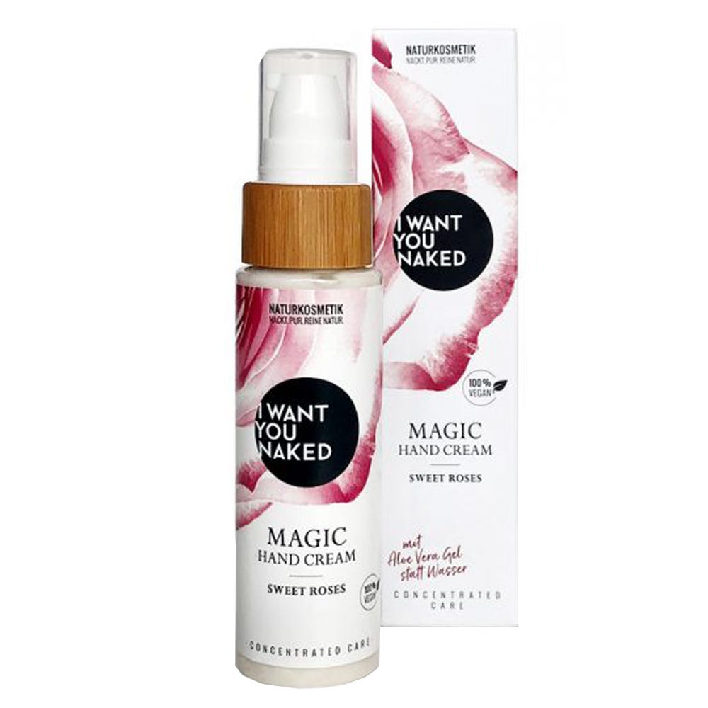 I WANT YOU NAKED Magic Hand Cream Sweet Roses 50 ml