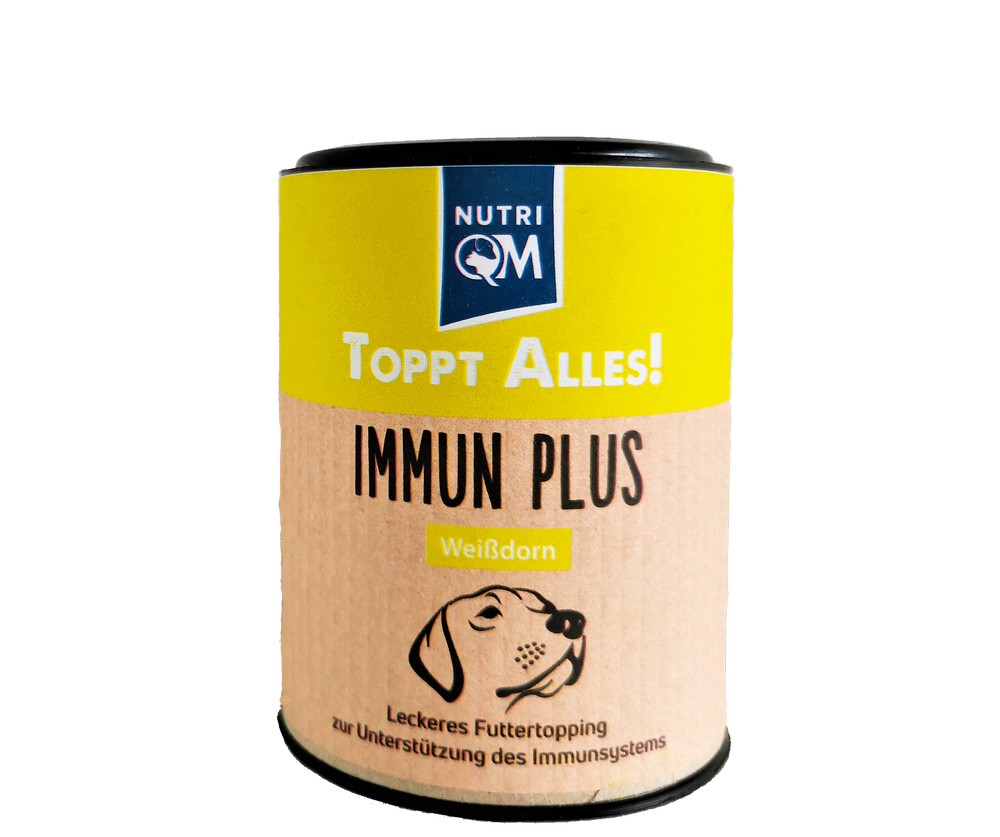 PetCom NutriQM Toppt Alles! Weißdorn 50 g - 6er Set