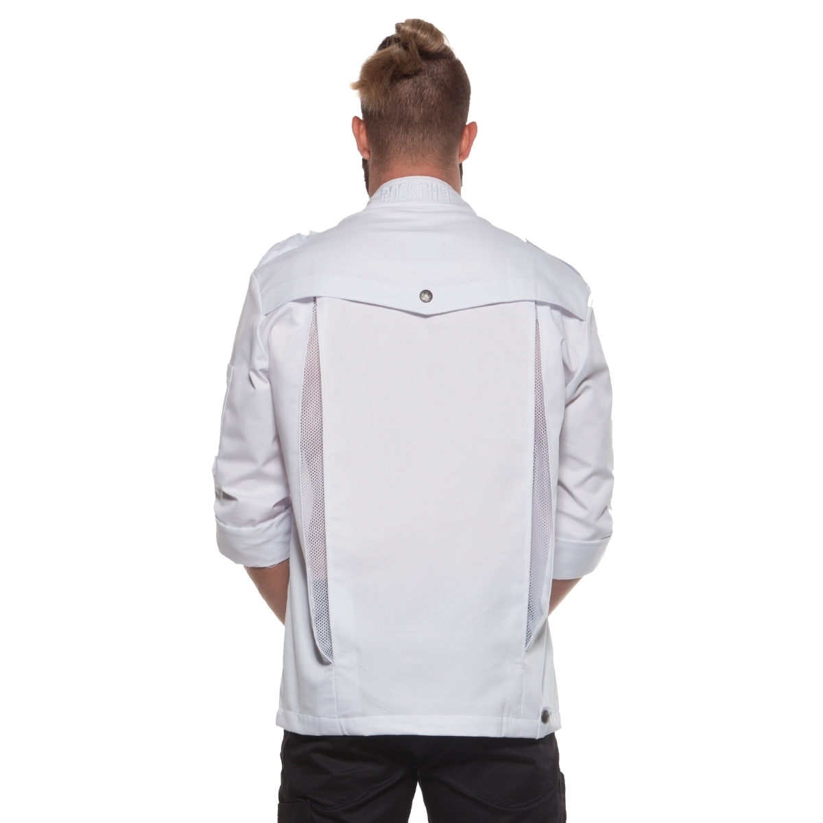 KARLOWSKY ROCK CHEF Kochjacke weiss