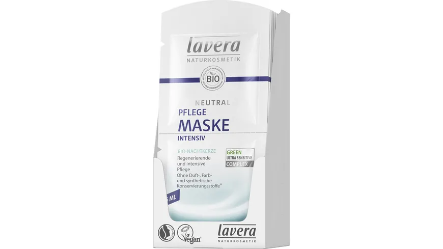 lavera NEUTRAL Pflege Maske 10 ml