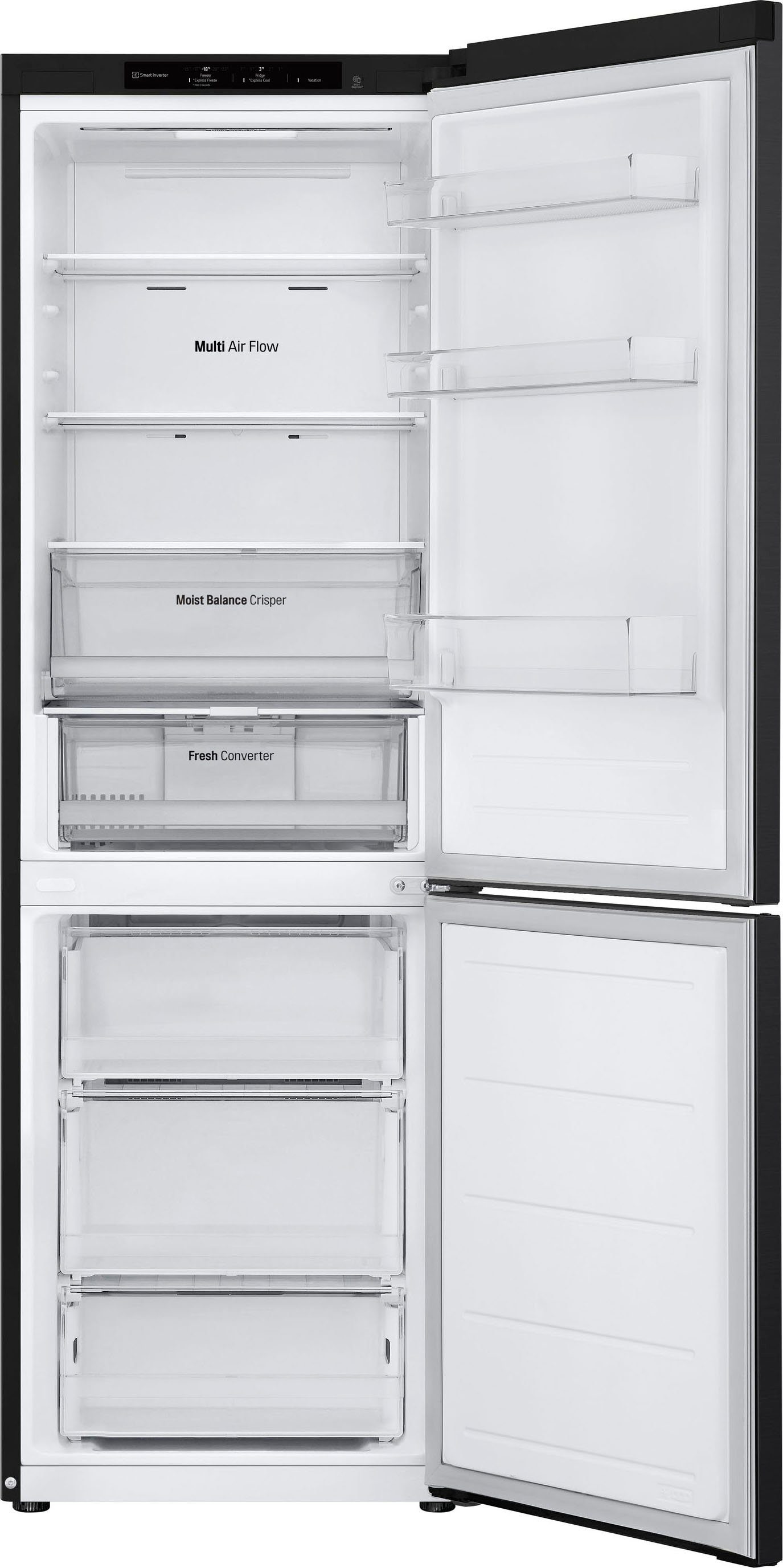 LG Kühl-/Gefrierkombination Serie 3 GBV3100CEP, 186 cm hoch, 59,5 cm breit