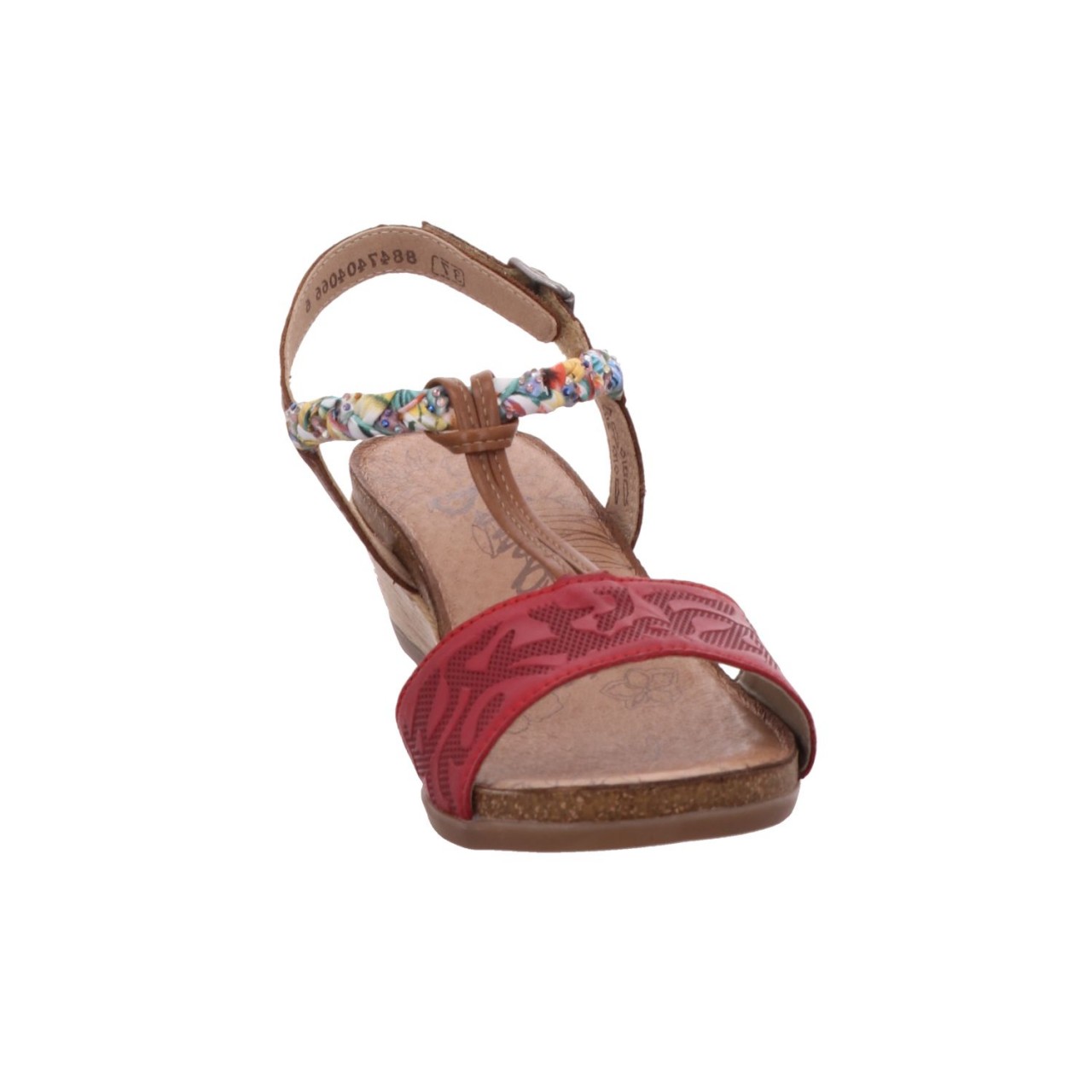 REMONTE Keilsandalen rot