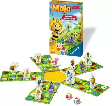 Biene Maja Honig-Wettlauf - Reisespiel ab 4 Jahren