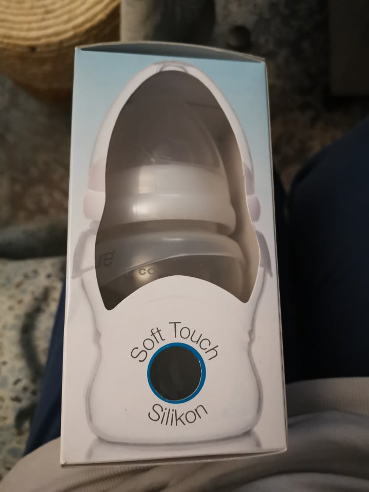 Vital Baby Airflow Weithals Silikon-Flasche 150ml transparent günstig kaufen onesize