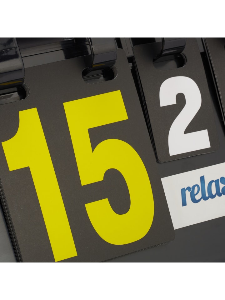 relaxdays Zählgerät in Schwarz günstig kaufen onesize