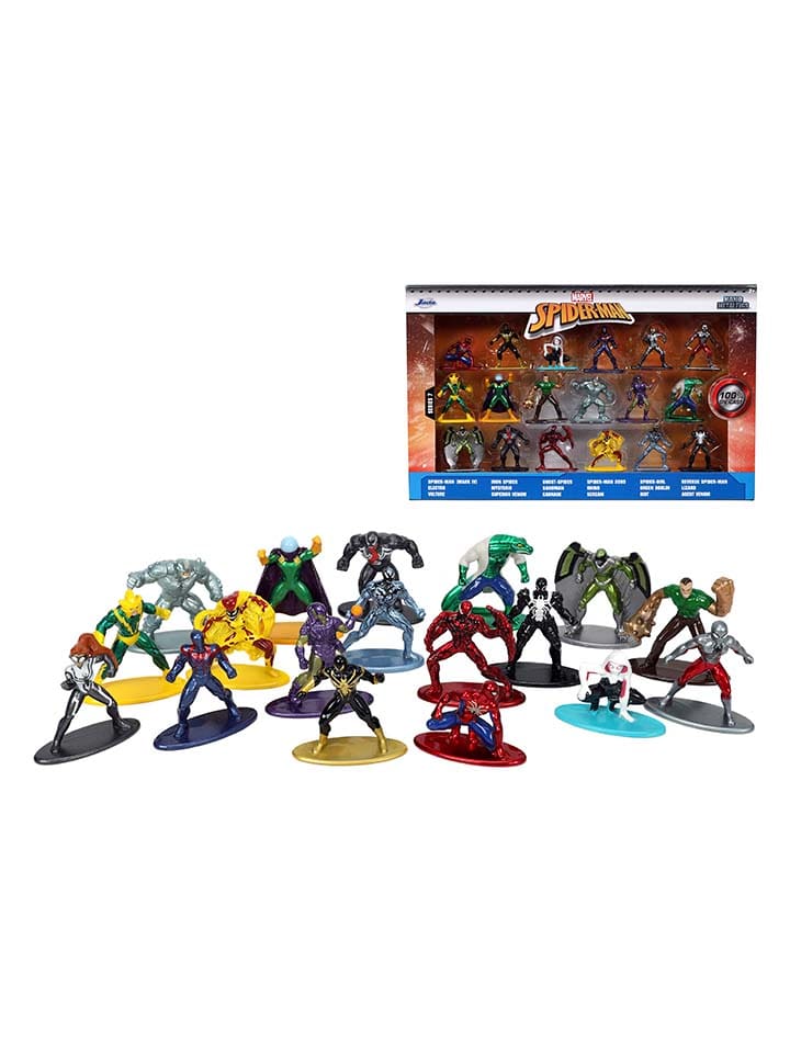 Marvel 18tlg. Set: Sammelfiguren ''Spider-Man'' - ab 6 Jahren günstig kaufen onesize