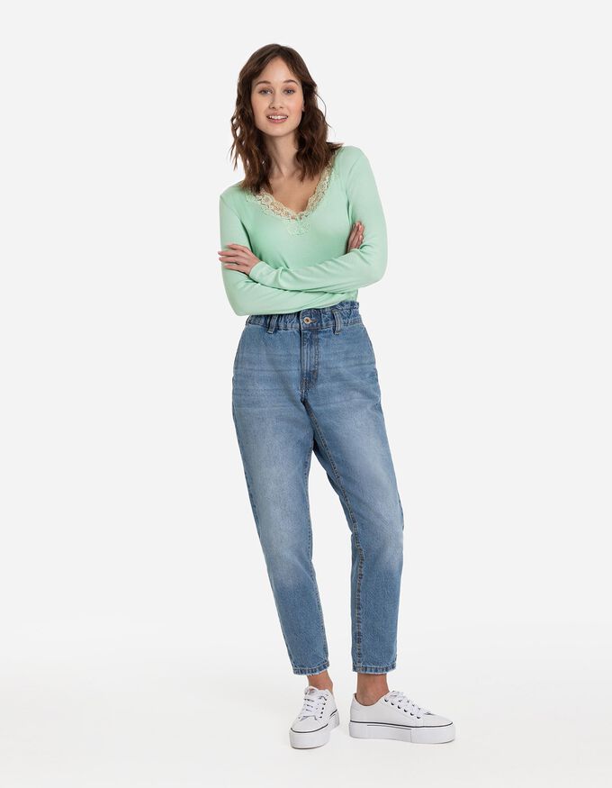 Langarmshirt - LENZING™ ECOVERO™