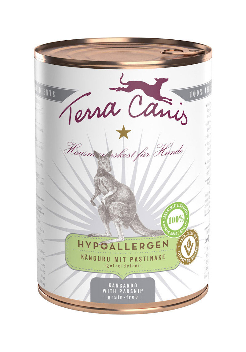 Terra Canis Hundenassfutter Terra Canis Hypoallergen Adult 6x400g Känguru