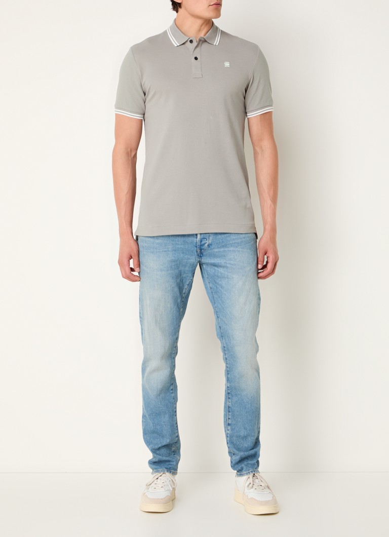 Koszulka polo G-Star RAW Dunda o dopasowanym kroju z bawełny piqué z logo