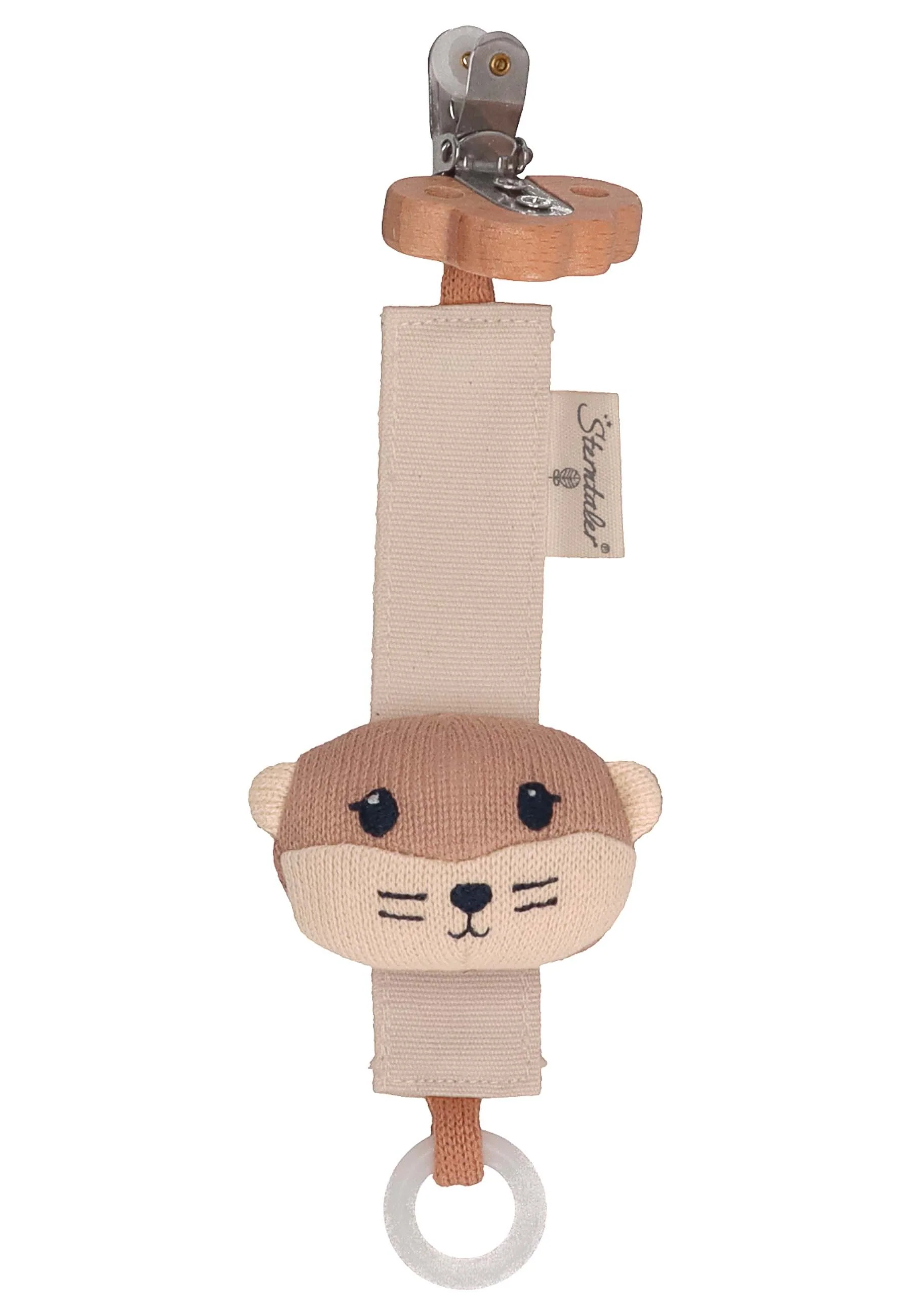 Schnullerkette Otter Otti 22 cm, Stay true to…