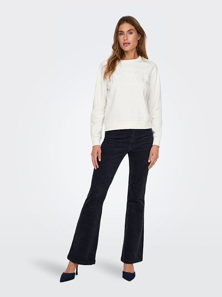 JDY Sweatshirt in Creme günstig kaufen
