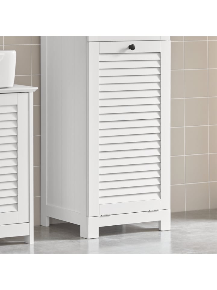 SoBuy Wäscheschrank in Weiß - (B)40 x (H)90 x (T)38cm günstig kaufen onesize