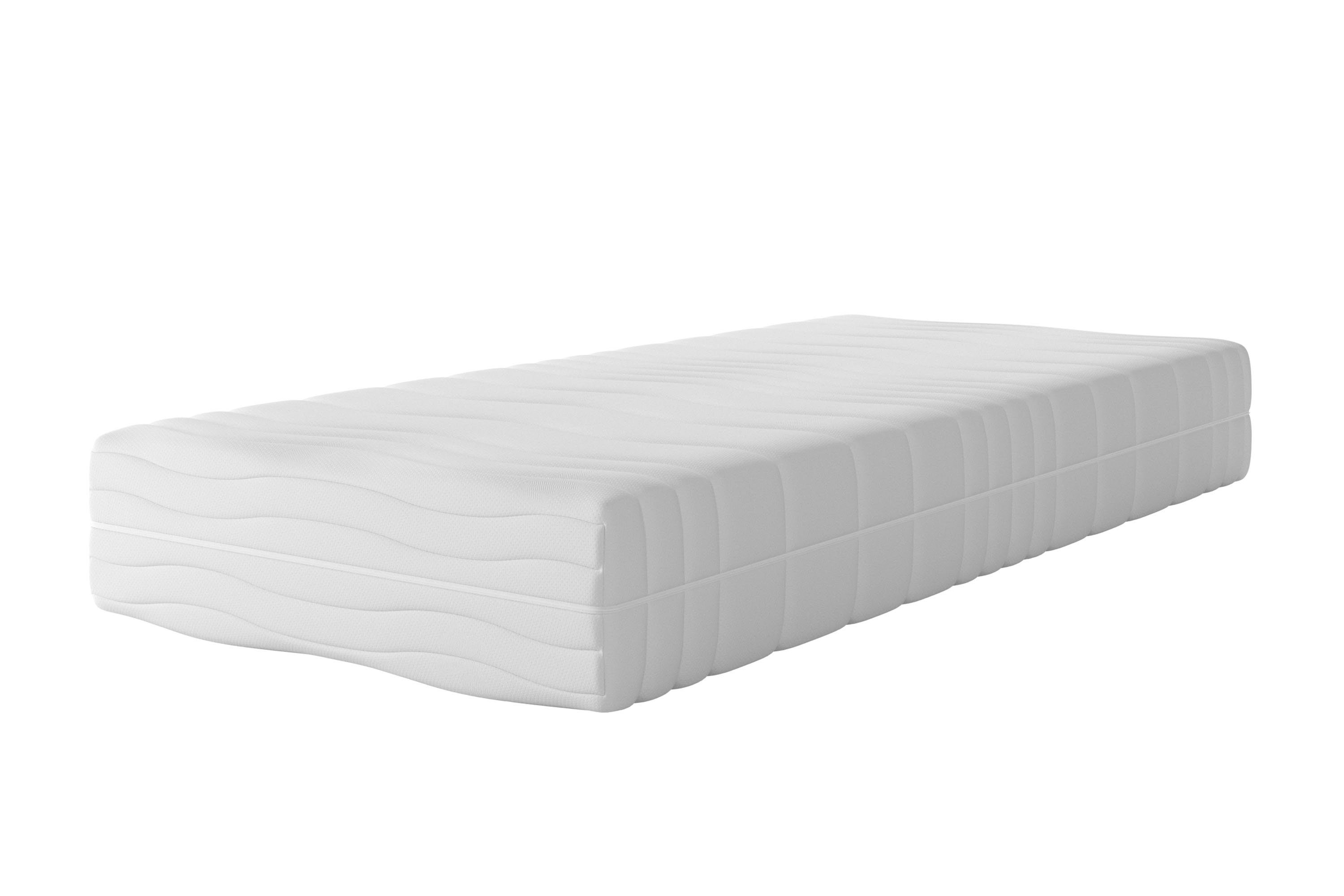 Komfortschaummatratze Wismar, Boxspringfeeling, extra hoher Matratzenkern, feste Sitzkante, Home affaire, 28 cm hoch, Matratze in XXL-Höhe, 90x200 cm, 140x200 cm und weitere Größen