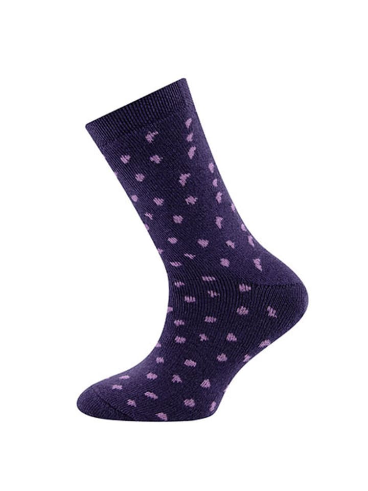 ewers Thermosocken Punkte in brombeere günstig kaufen