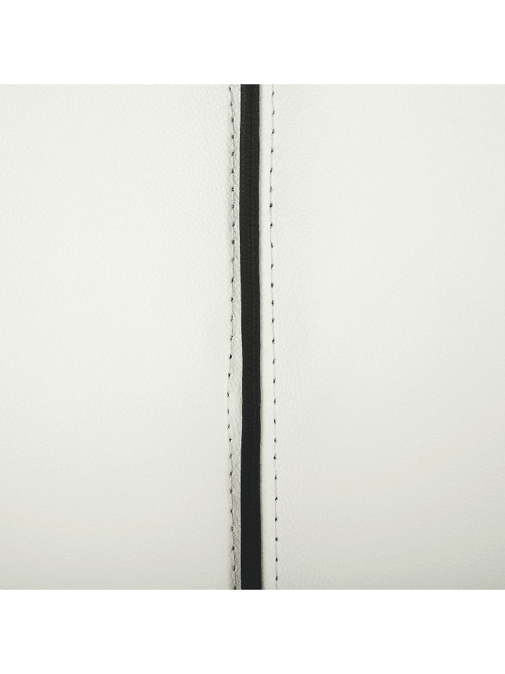 Beliani Doppelbett mit LED NANTES in Weiß/Silber - (W) 168 x (H) 97 x (L) 237 cm günstig kaufen onesize