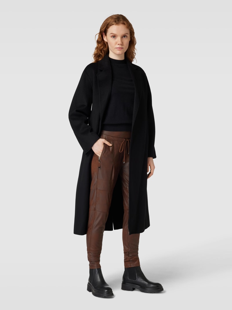 Jogpants in Leder-Optik Modell 'CANDY' in cognac