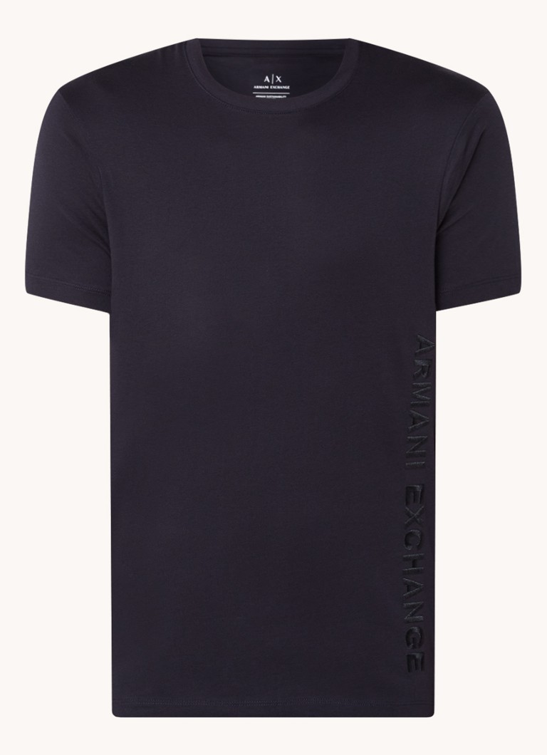 Armani Exchange T-krekls ar izšuvumu no logotipa
