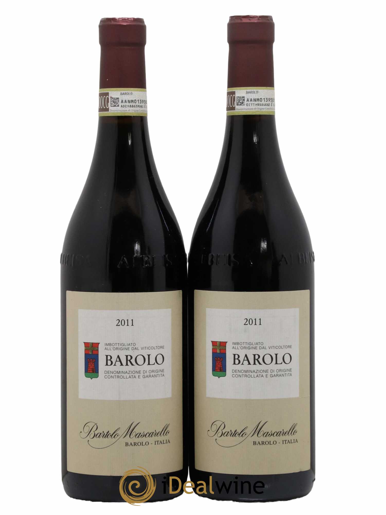 Barolo DOCG Bartolo Mascarello  2011 - Lot de 2 Bouteilles
