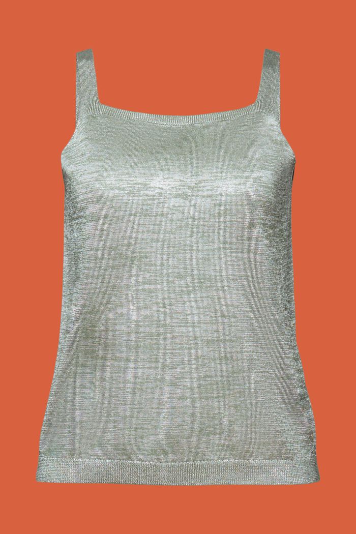 Stricktop mit Glitzereffekt