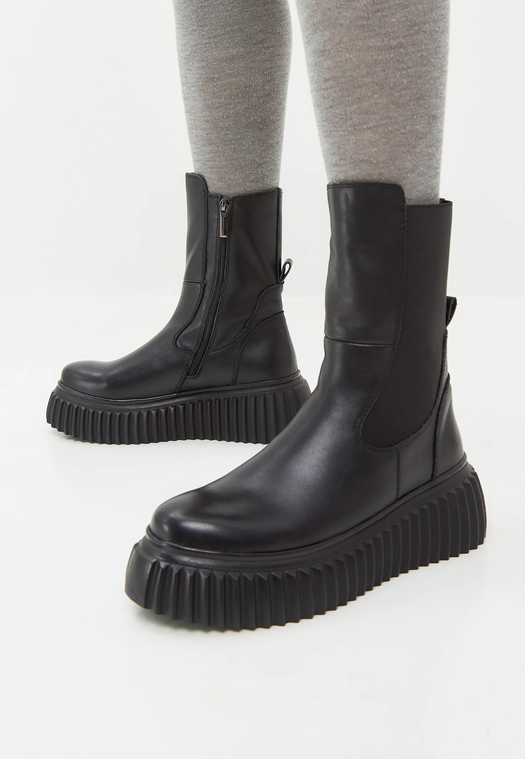 Botines de plataforma Cesare Gaspari