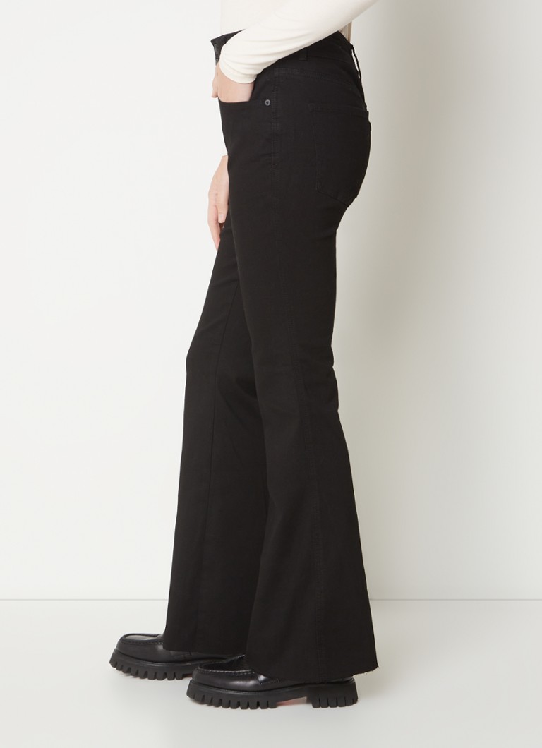 Articles Of Society Joplin mid waist flared jeans with colored wash