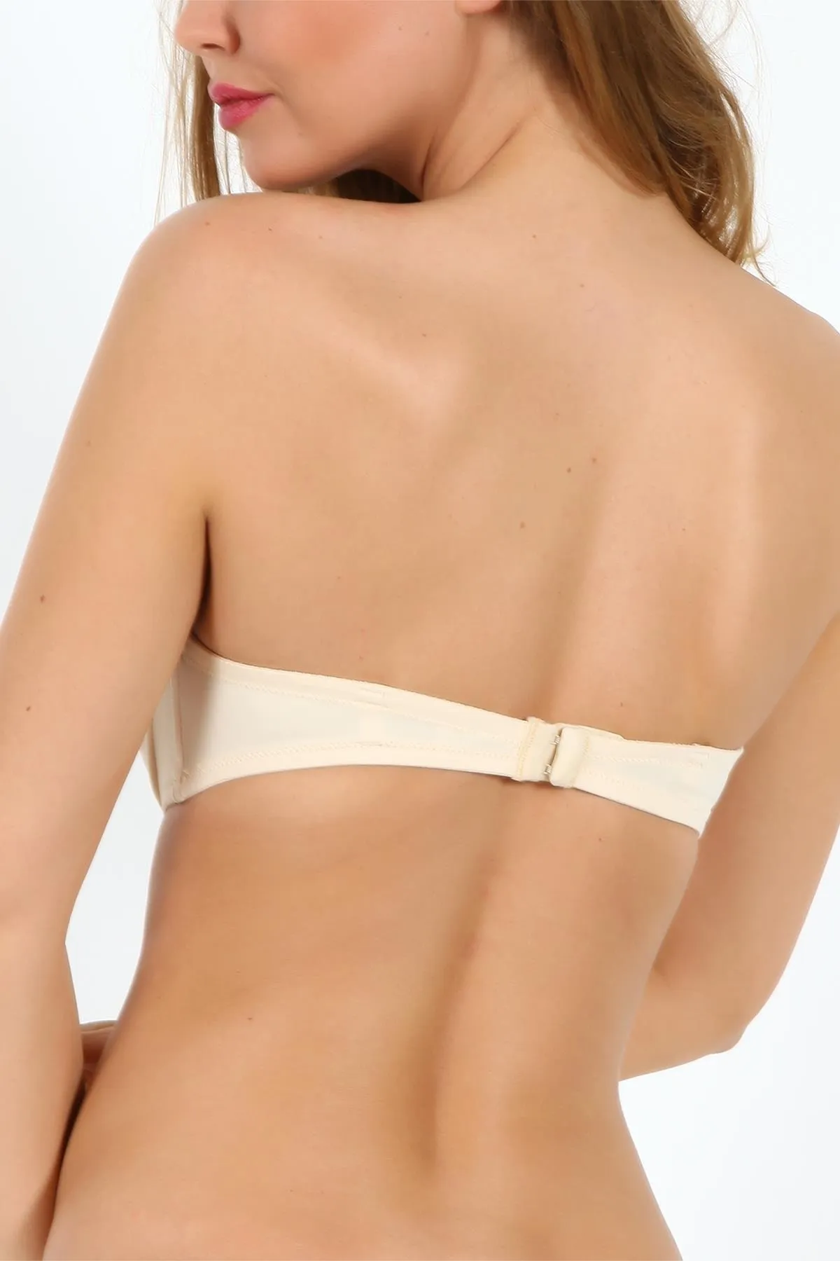 Miorre  Beigefarbener Push-up-BH für Damen