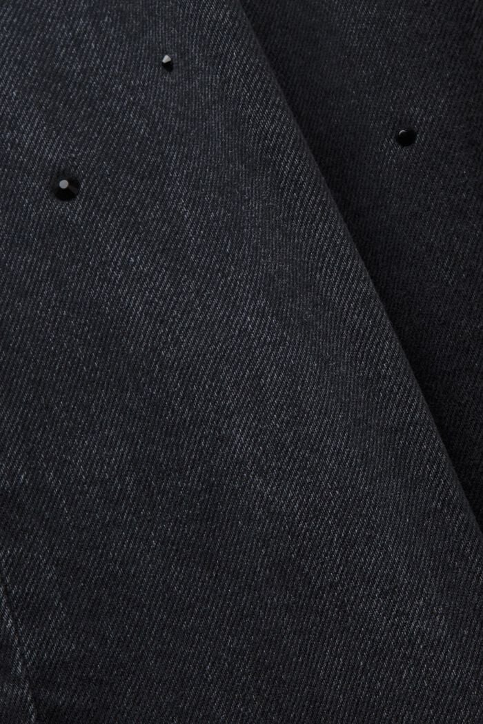 Jeans in klassischer Retro-Optik mit Ziersteinen