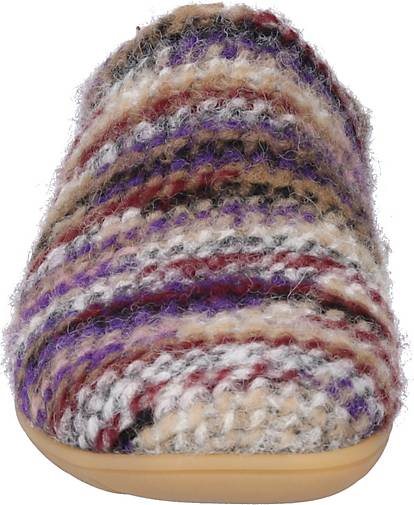 WESTLAND Hausschuh Cadiz 01, lila-multi