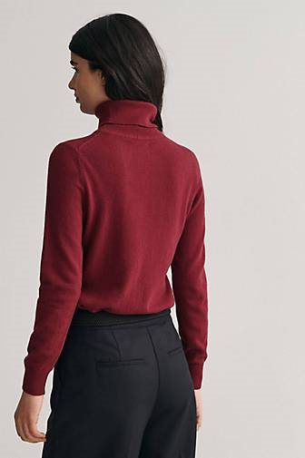 GANT Damen Rollkragenpullover mit Wolle