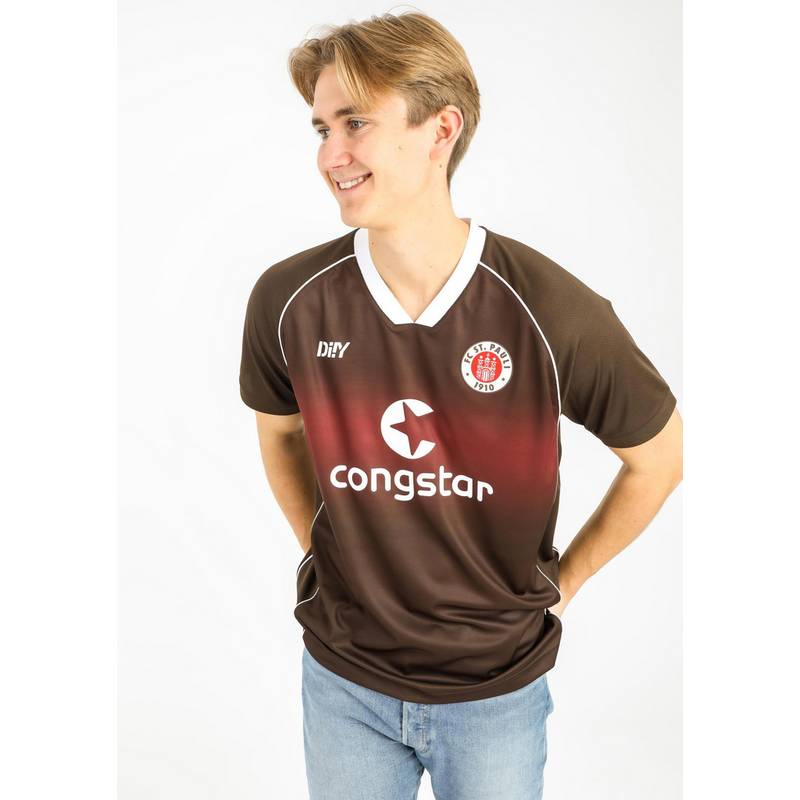 Di!Y FC St. Pauli 23-24 Heim Teamtrikot Herren