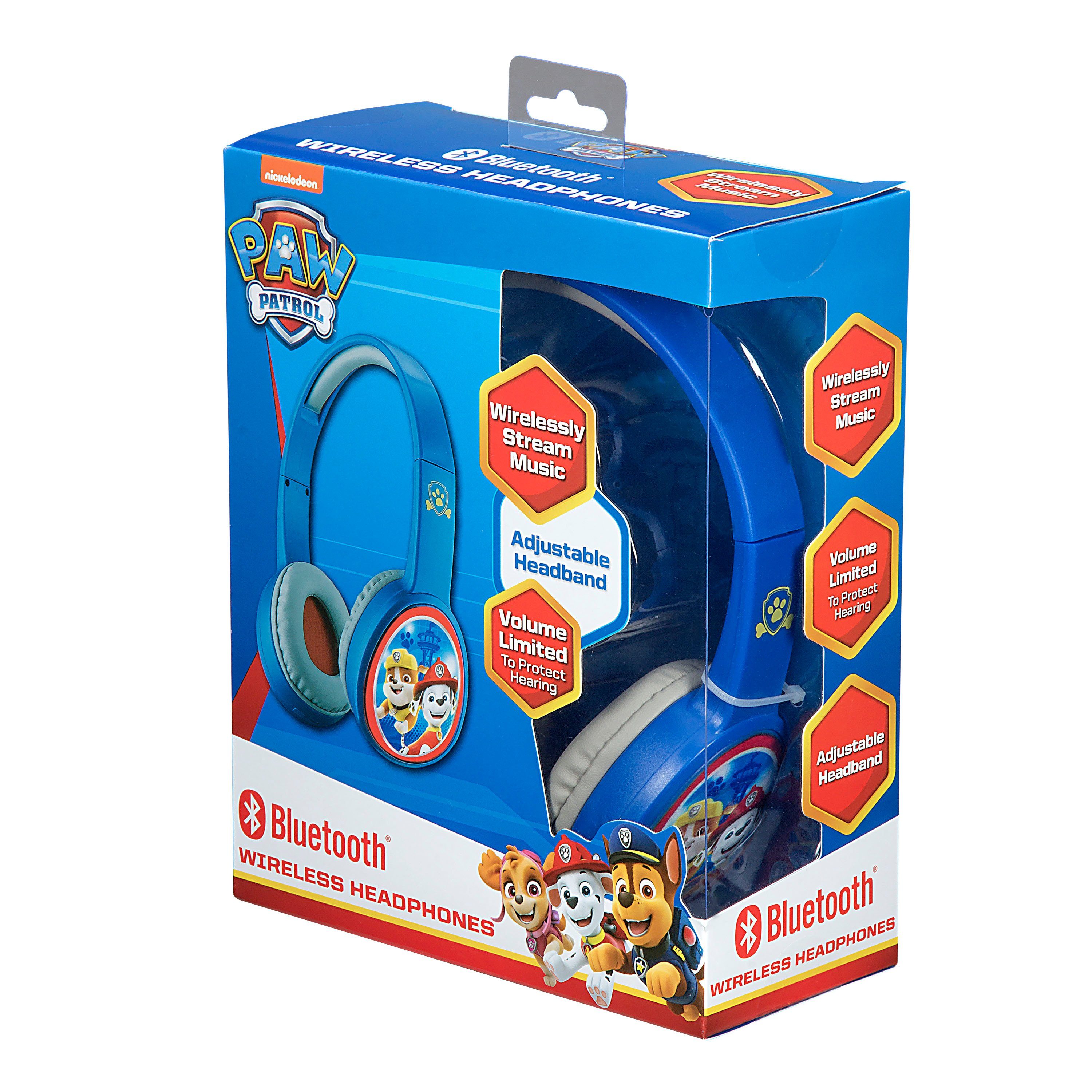 eKids eKids Paw Patrol Bluetooth-Kopfhörer, PW-B36VM, blau Bluetooth-Kopfhörer