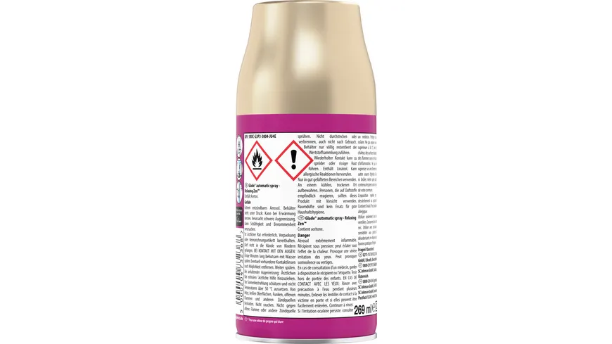 Glade Automatic Spray Nachfueller Relaxing Zen 269 ml